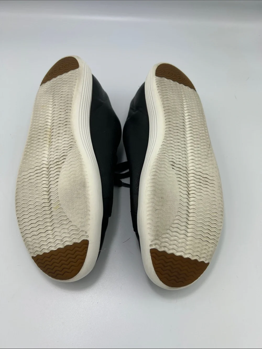 Cole Haan Grand Crosscourt Black Leather Sneakers Size 6B